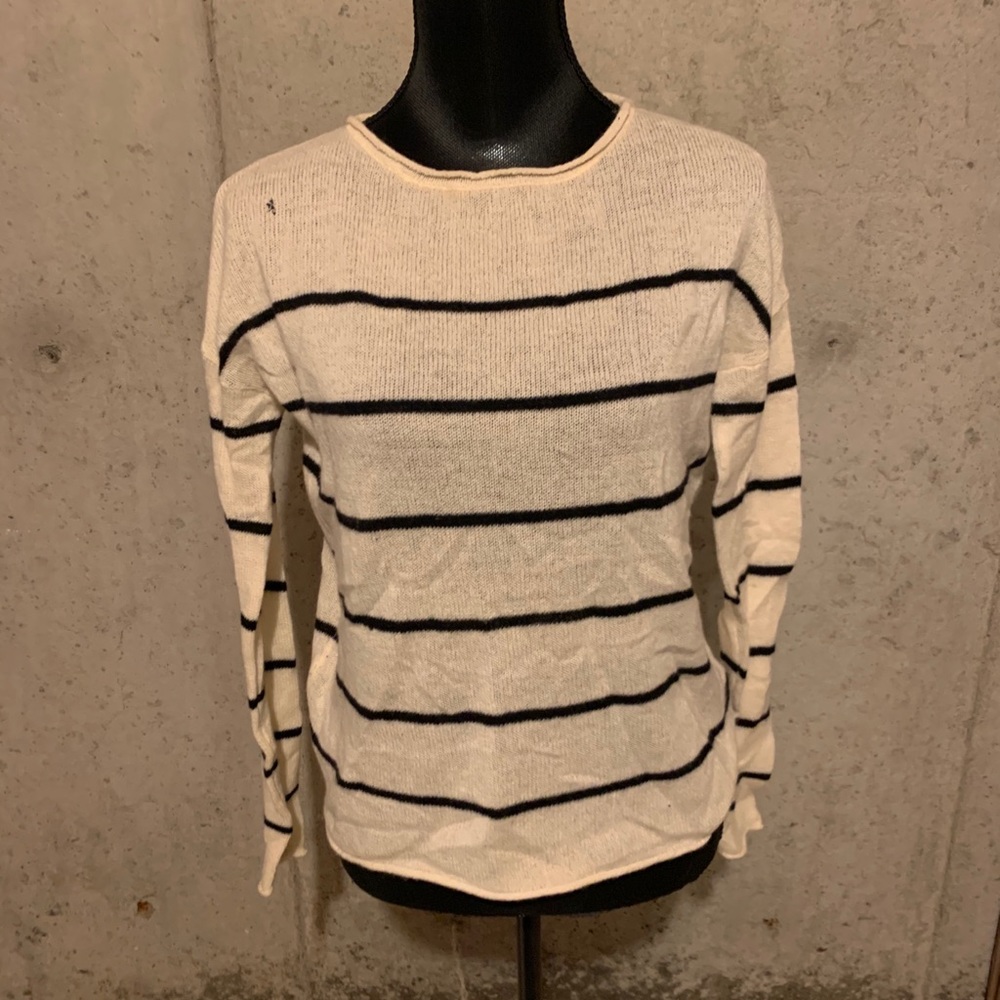 Striped Cashmere Sweater